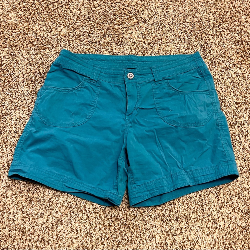 Kuhl Women’s size 10 Premium Teal Blue Kontour Shorts
